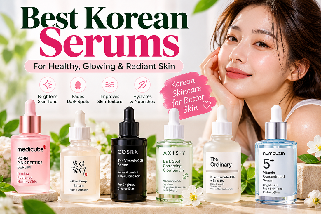 Best Korean Serums for Dark Spots and Uneven Skin Tone