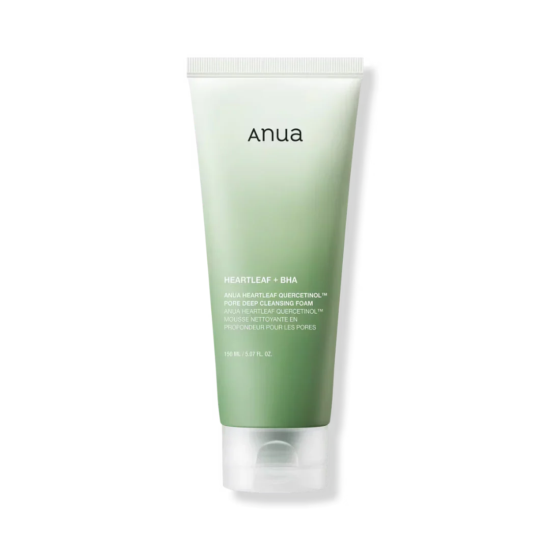 Anua, Heartleaf Quercetinol™ Pore Deep Cleansing Foam, 5.07 fl oz (150 ml