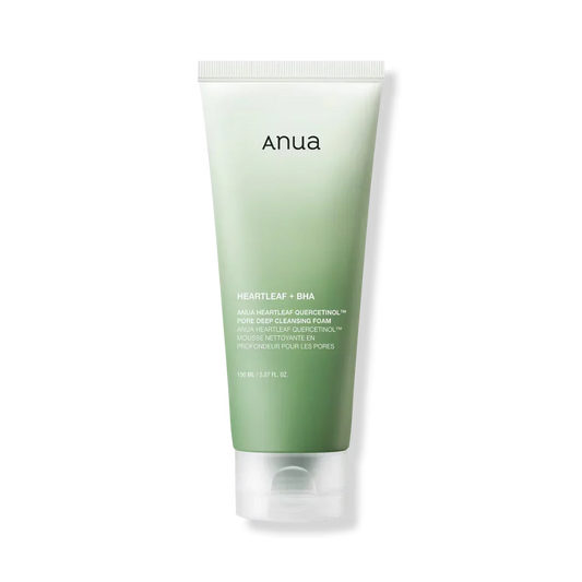 Anua, Heartleaf Quercetinol™ Pore Deep Cleansing Foam, 5.07 fl oz (150 ml