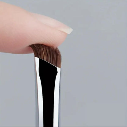 Fine Angled & Sickle Angled Gel Eyeliner Makeup Brush Set