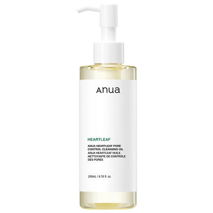 ANUA Heartleaf Pore Control Cleansing Oil Korean Facial Cleanser