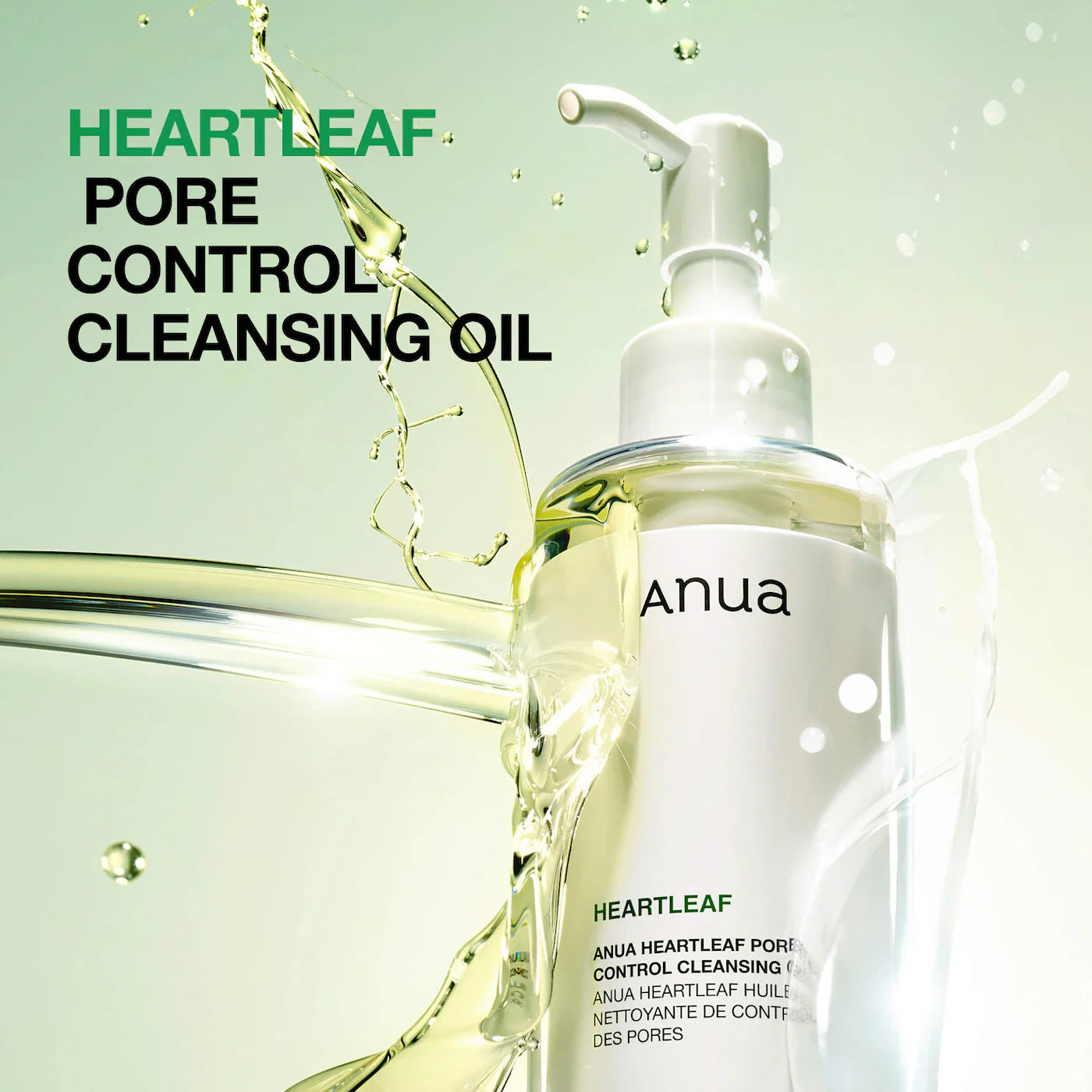 ANUA Heartleaf Pore Control Cleansing Oil Korean Facial Cleanser