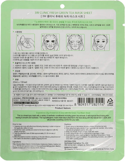 3W Clinic Mask Sheet Fresh - 1 Pc