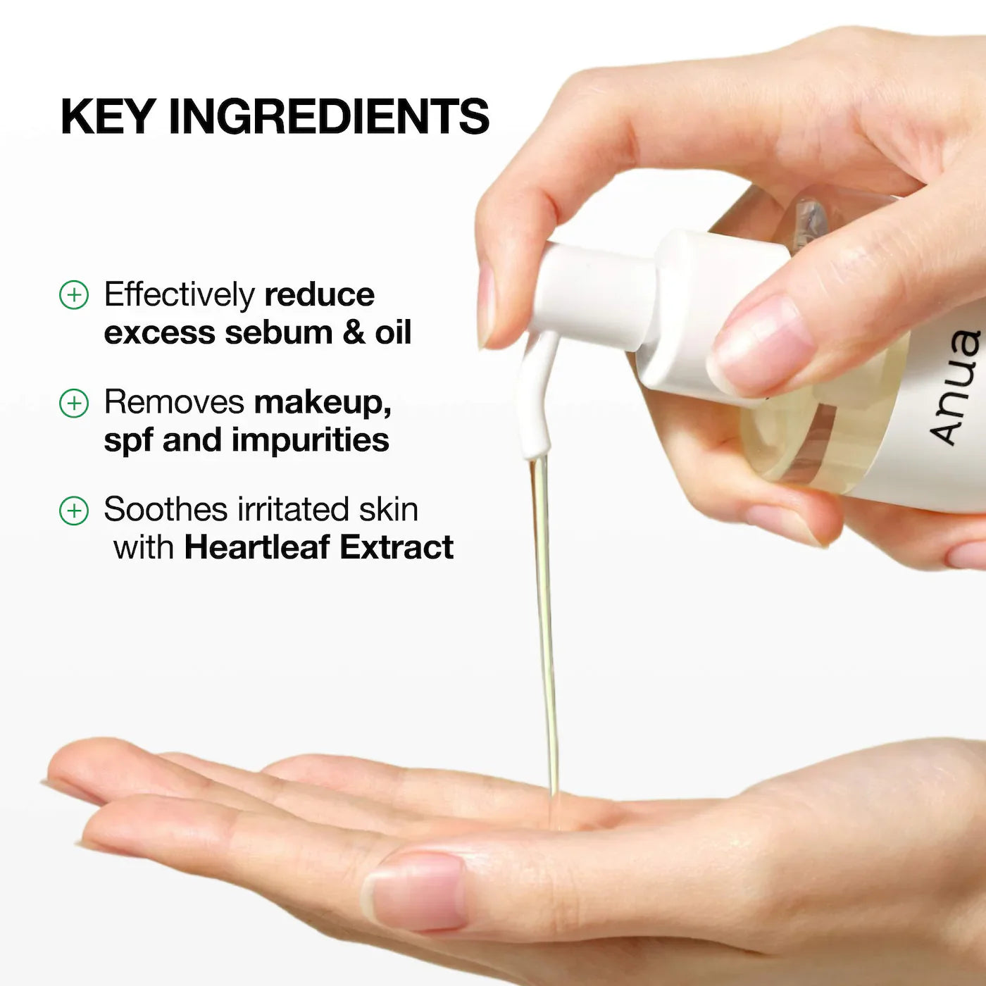 ANUA Heartleaf Pore Control Cleansing Oil Korean Facial Cleanser