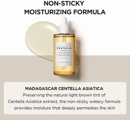 Madagascar Centella Ampoule 100ml 3.38 fl.oz Centella Asiatica, Facial Serum, Vegan, For Sensitive Skin
