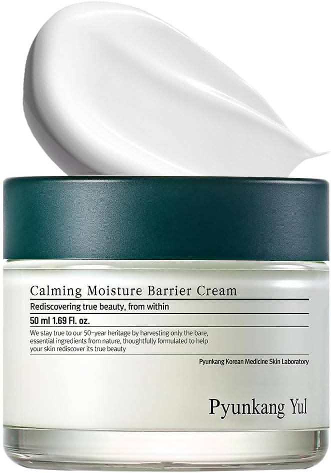 Pyunkang Yul PKY Calming Moisture Barrier Cream Instantly Soothes Sensitive Skin, Hyaluronic Acid