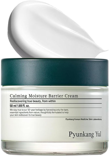 Pyunkang Yul PKY Calming Moisture Barrier Cream Instantly Soothes Sensitive Skin, Hyaluronic Acid