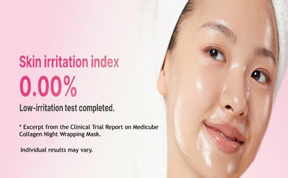 Medicube Collagen Overnight Wrapping Peel Off Facial Mask Pack