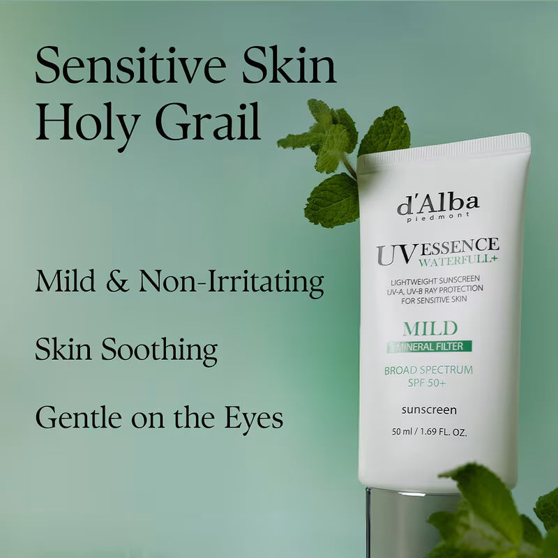 d'alba Piedmont Italian White Truffle Waterfull Mild Sunscreen