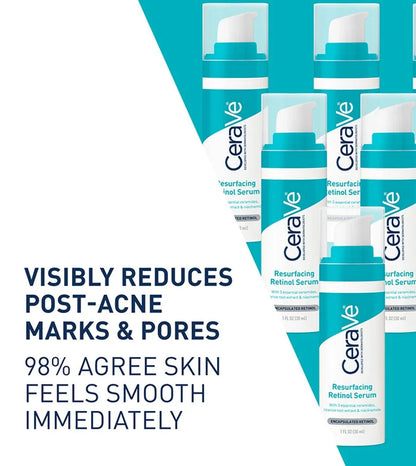 CeraVe Resurfacing Retinol Serum For Face with Niacinamide
