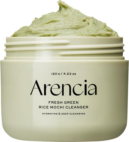 Arencia Green Rice Mochi Face Cleanser 120g