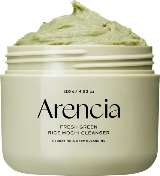 Arencia Green Rice Mochi Face Cleanser 120g