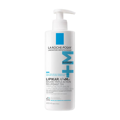 La Roche Posay Lipikar Baume AP+Max, Body Lotion for Dry Skin, Soothing Cream with Shea Butter & Niacinamide