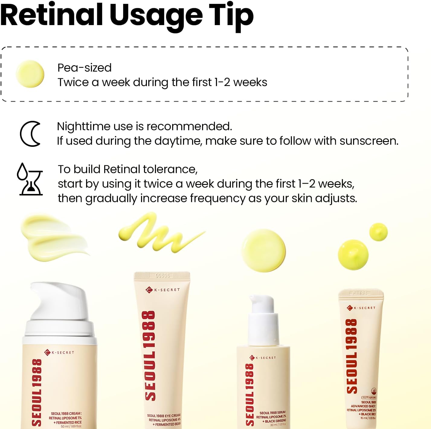 K- SECRET SEOUL 1988 Retinal Serum: 2% Retinal