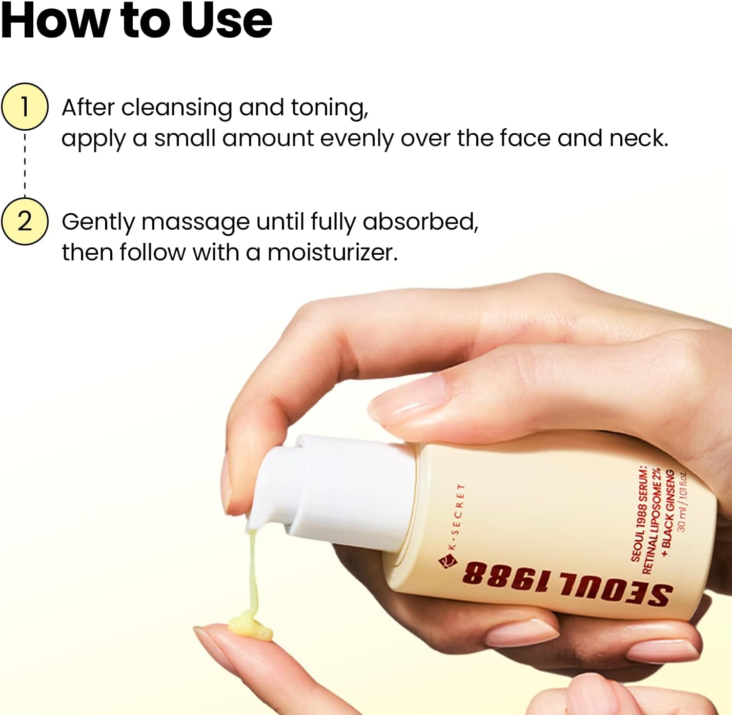 K- SECRET SEOUL 1988 Retinal Serum: 2% Retinal