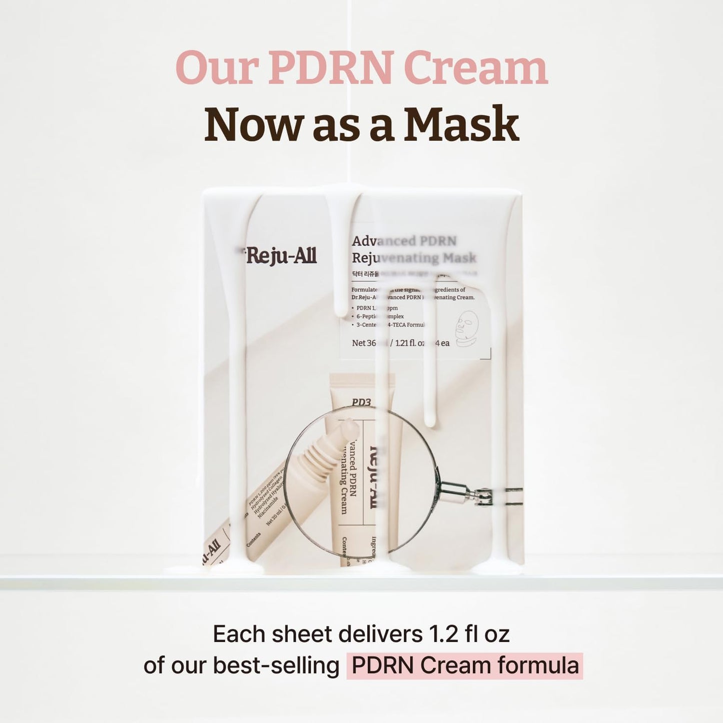 Dr. Reju-All Advanced PDRN Rejuvenating Mask - Face & Neck Korean Sheet Mask