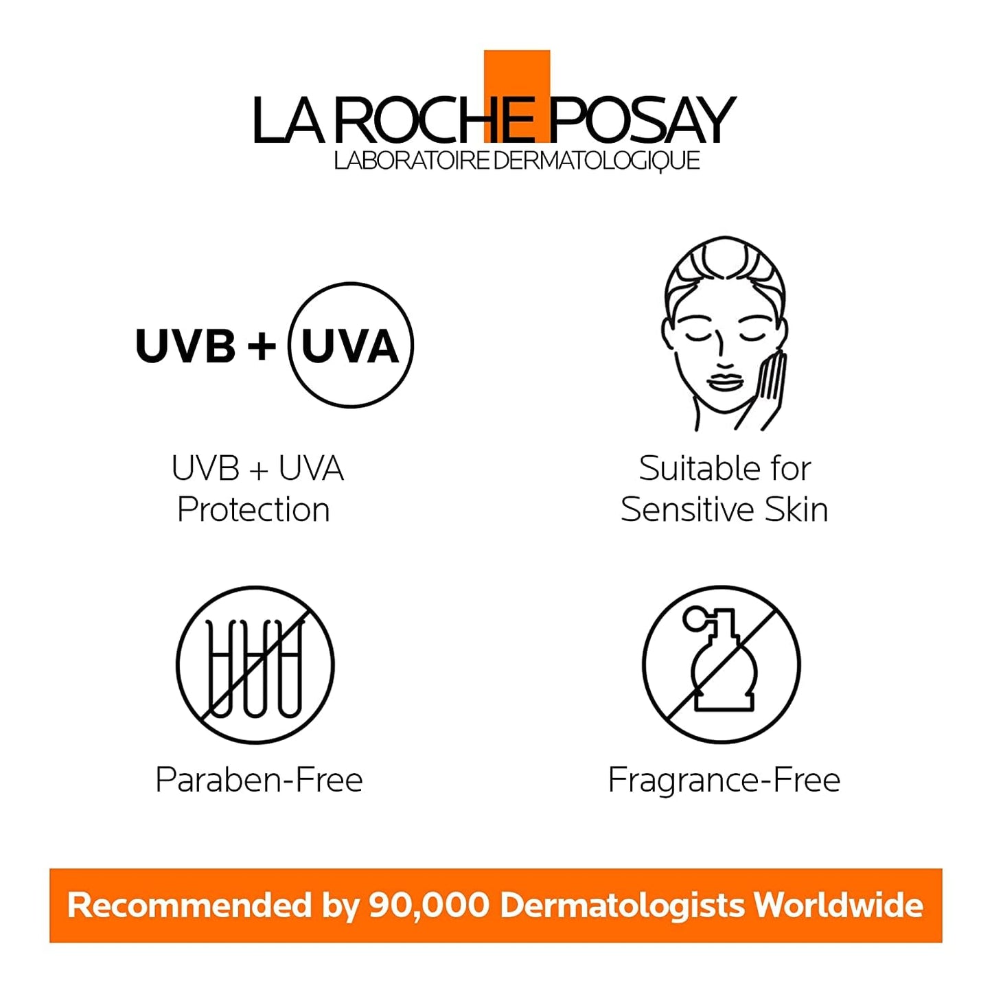La Roche-Posay Mineral Sunscreen, Anthelios Tinted Mineral Face Ultra-Fluid SPF 50 Lotion