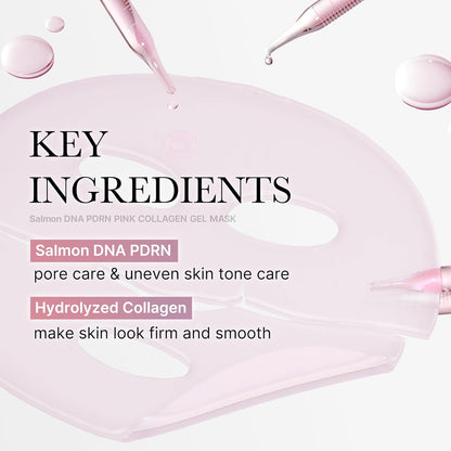 medicube Salmon DNA PDRN pink collagen jelly gel mask