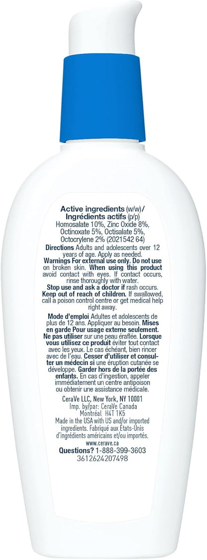 CeraVe Facial Moisturizer with SPF 30. Face Sunscreen Lotion