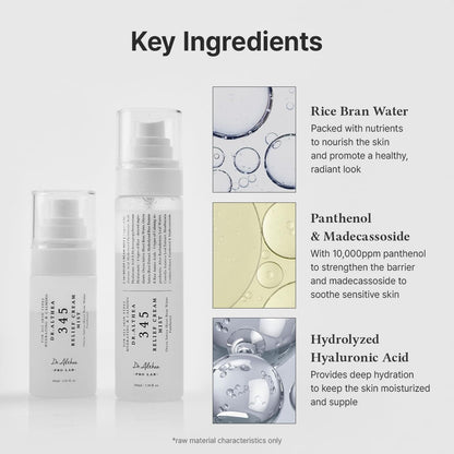 Dr.Althea 345 Relief Cream Mist | Hydrating Facial Mist with Rice Extract
