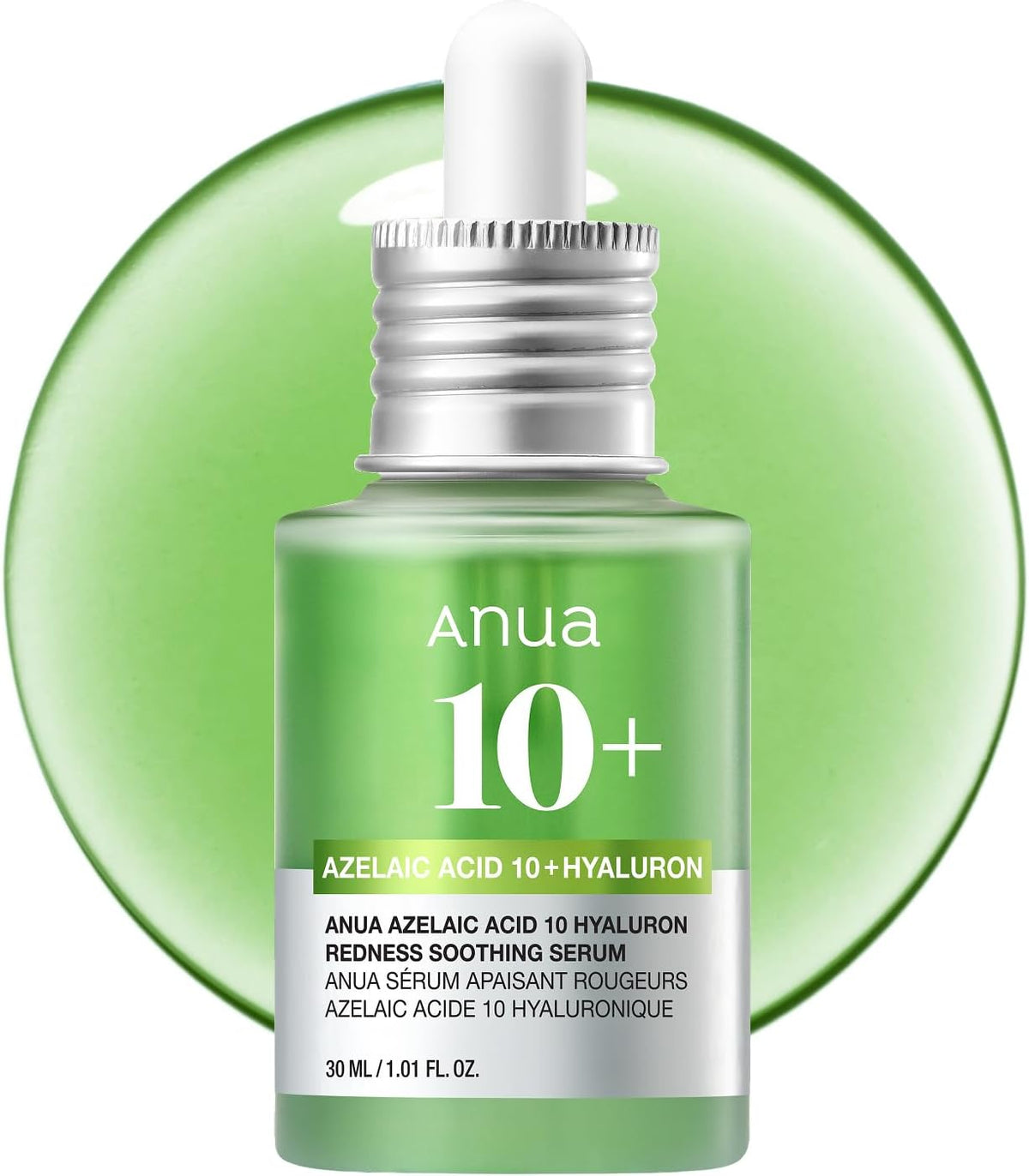 Anua Azelaic Acid 10 Hyaluron Redness Soothing Serum- (30ml/ 1.01 fl oz.)