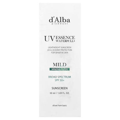 d'alba Piedmont Italian White Truffle Waterfull Mild Sunscreen