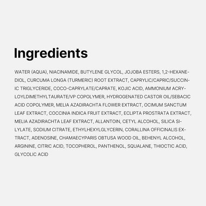 medicube Kojic Acid Turmeric Clarifying & Balancing Capsule Serum for Troubled Skin