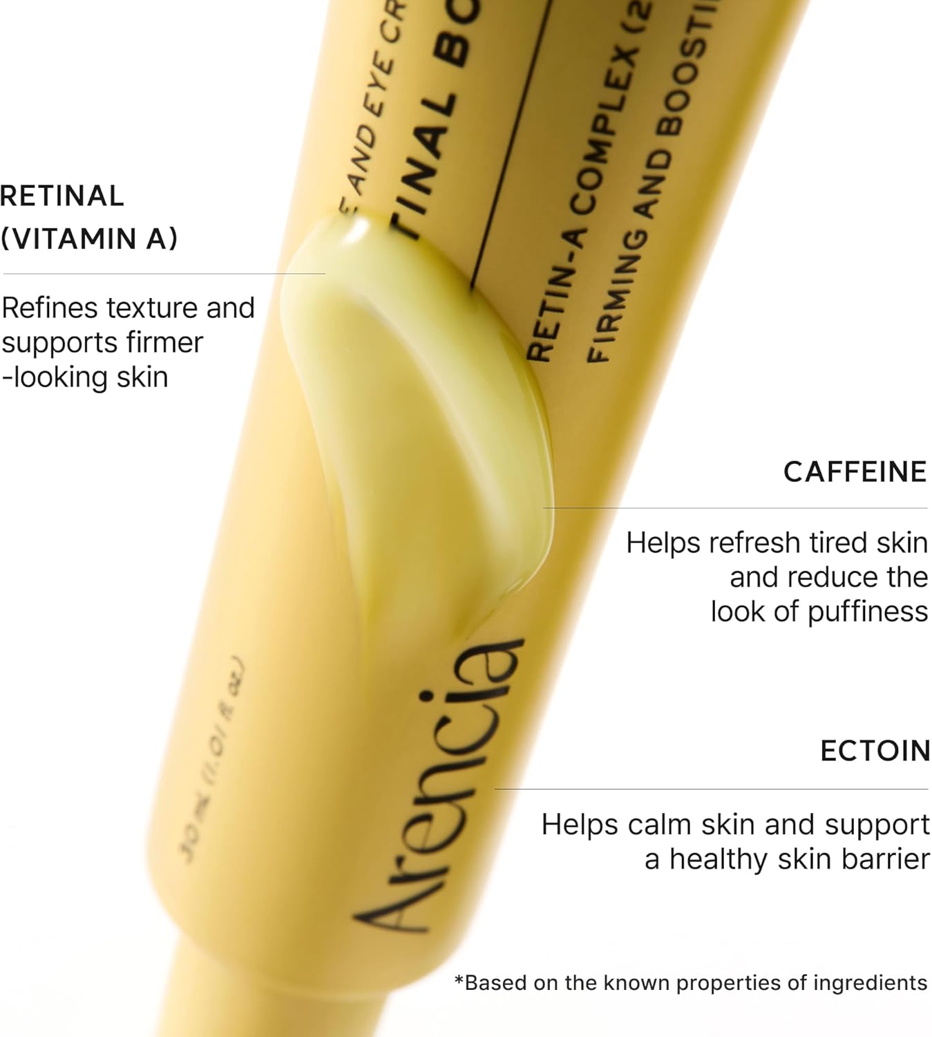 Arencia Retinal Booster Shot Serum, Firming Advanced Night Serum