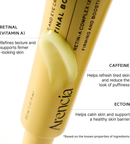 Arencia Retinal Booster Shot Serum, Firming Advanced Night Serum