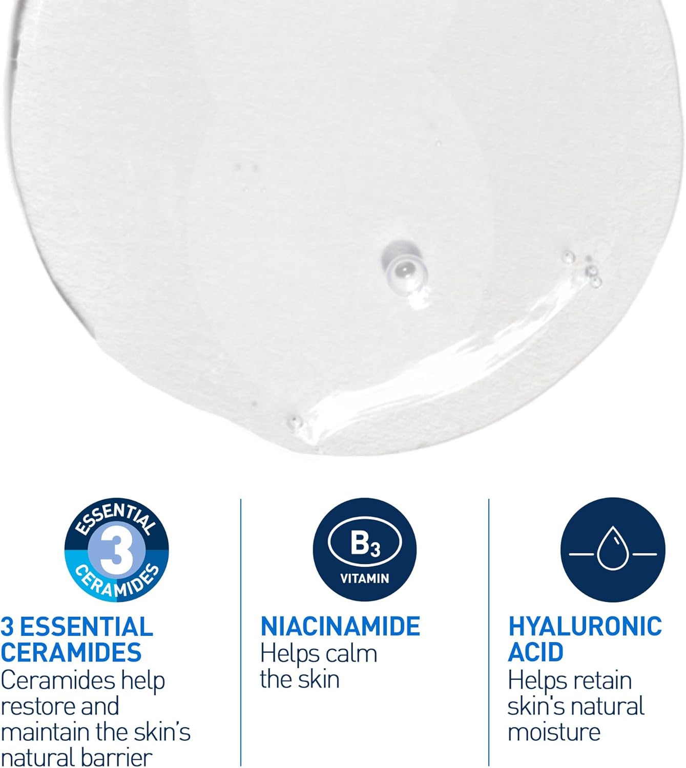 CeraVe Foaming Face Wash, Gel Face Cleanser for Normal to Oily Skin, Removes Excess Oil & Dirt