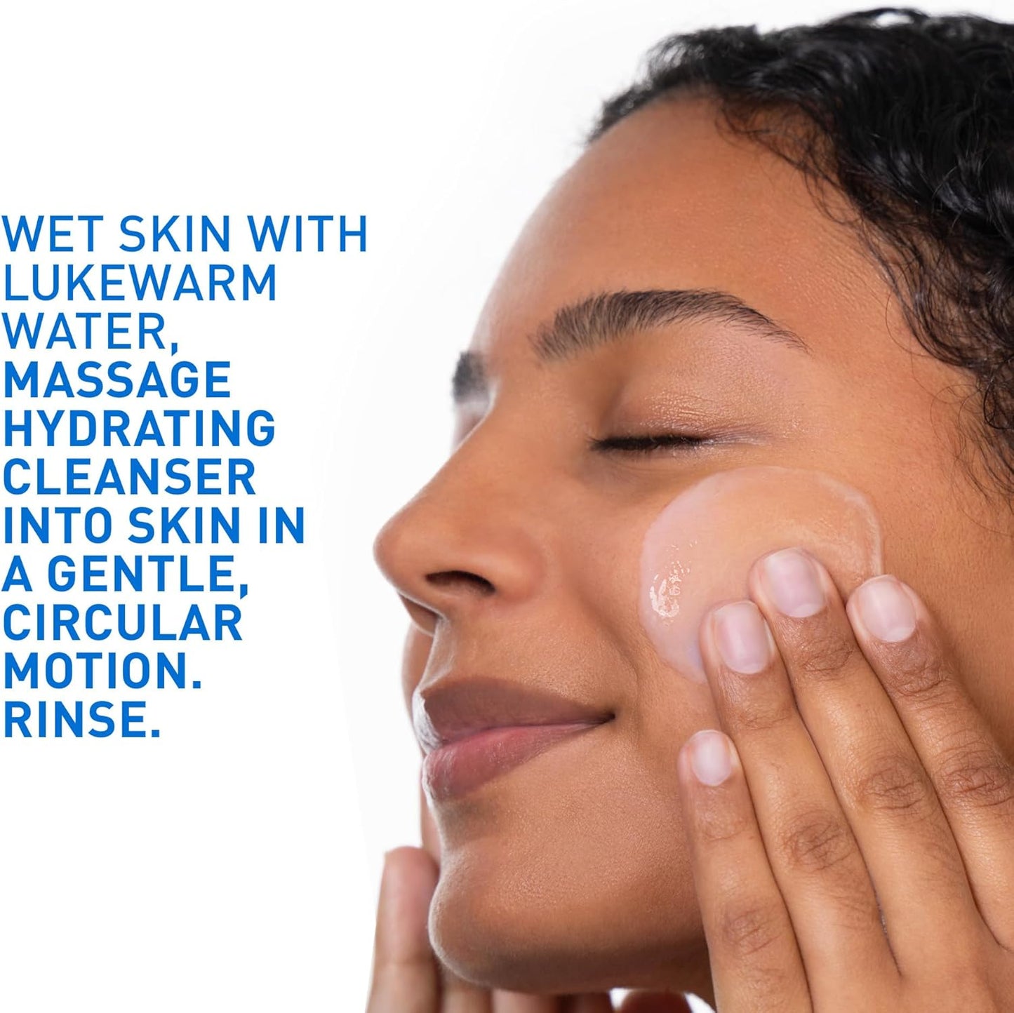 CeraVe Hydrating Face Wash, Daily, Gentle Moisturizing Non-Foaming Facial Cleanser for Men & Women