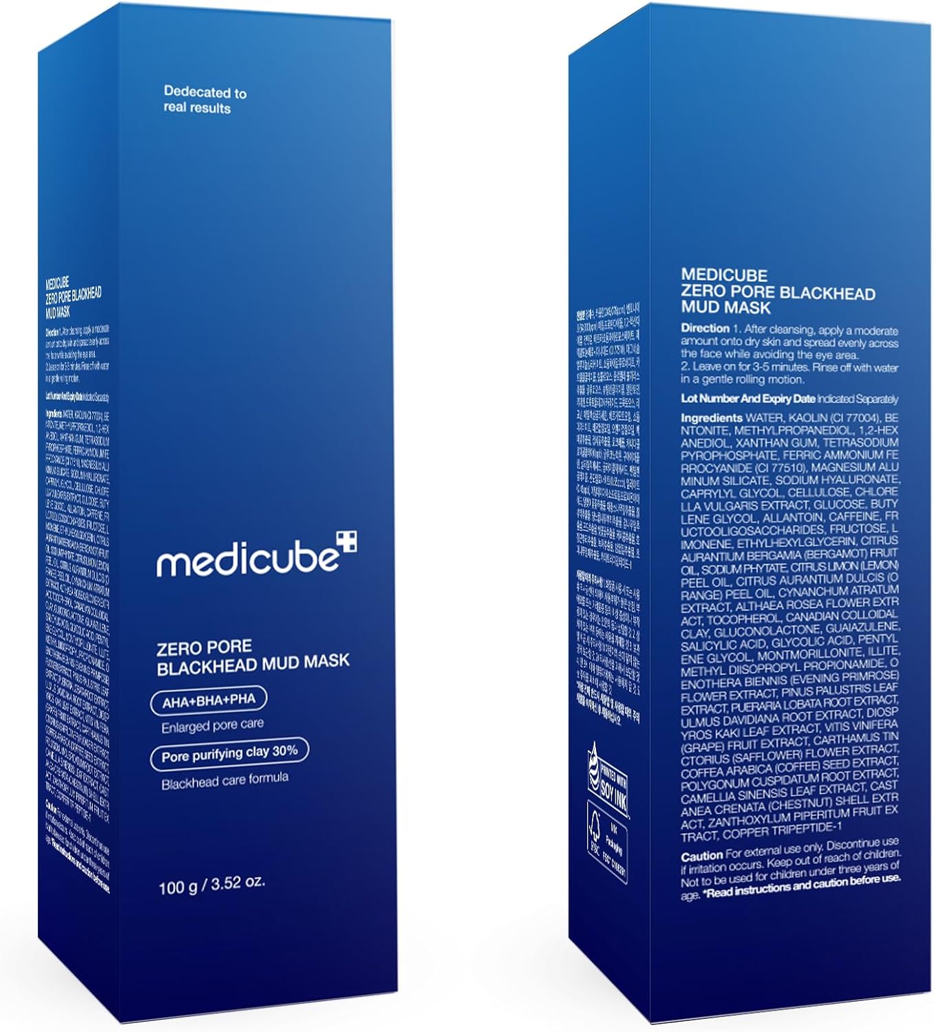 Medicube Zero Pore Blackhead Mud Facial Mask