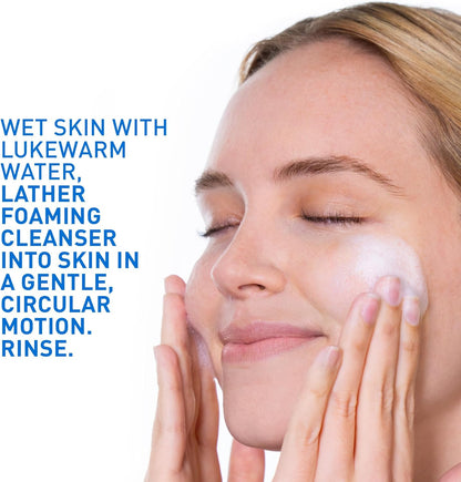 CeraVe Foaming Face Wash, Gentle Face Cleanser for Men & Women