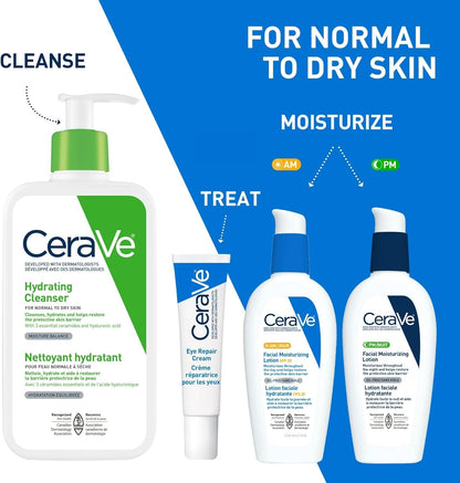 CeraVe Facial Moisturizer with SPF 30. Face Sunscreen Lotion