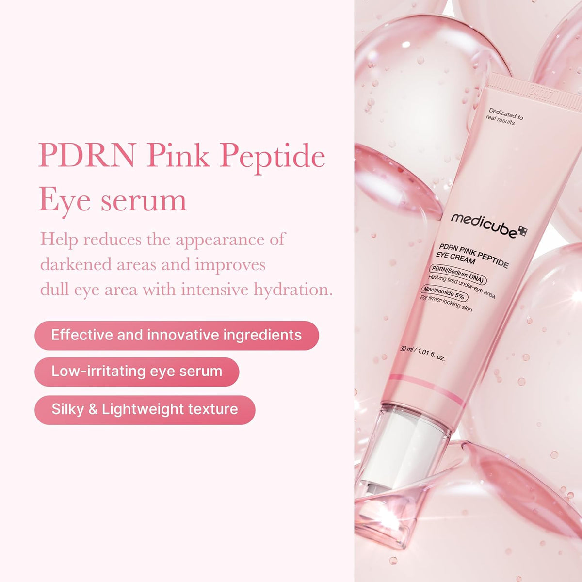 PDRN Pink Peptide Eye Cream  - 1.01 oz