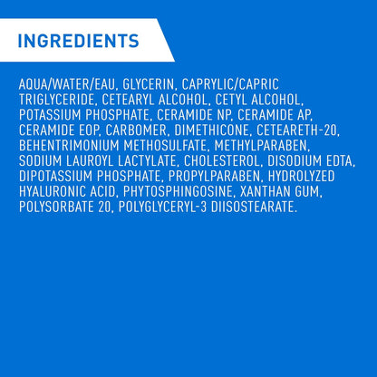 CeraVe Moisturizing Lotion, Daily Lightweight Face & Body Moisturizer