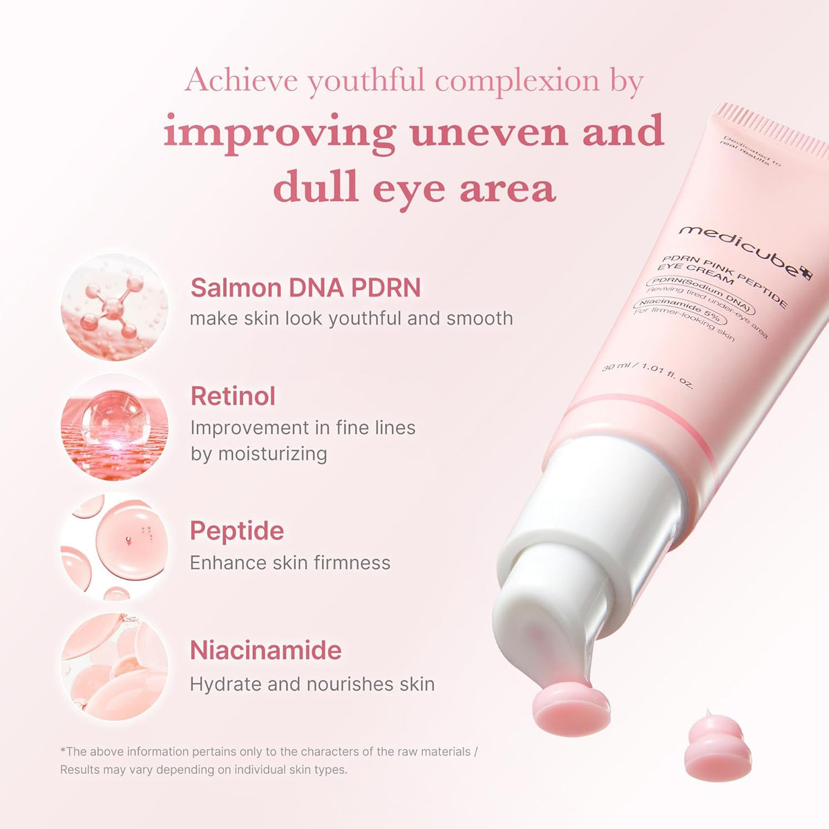 PDRN Pink Peptide Eye Cream  - 1.01 oz