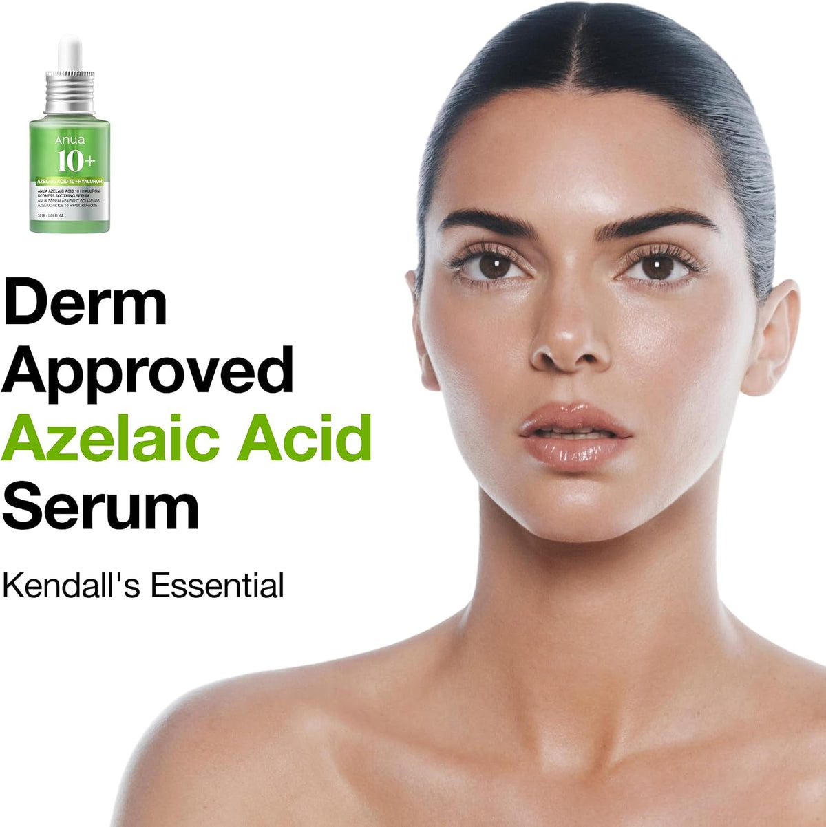 Anua Azelaic Acid 10 Hyaluron Redness Soothing Serum- (30ml/ 1.01 fl oz.)
