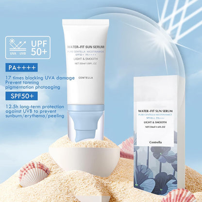 Madagascar Sunscreen Face Serum, Daily UV Defense Sunblock Summer Sunscreen for Face