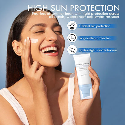 Madagascar Sunscreen Face Serum, Daily UV Defense Sunblock Summer Sunscreen for Face