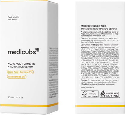 medicube Kojic Acid Turmeric Clarifying & Balancing Capsule Serum for Troubled Skin