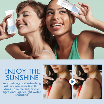 Madagascar Sunscreen Face Serum, Daily UV Defense Sunblock Summer Sunscreen for Face