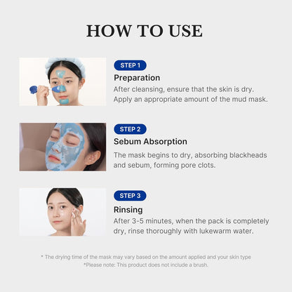 Medicube Zero Pore Blackhead Mud Facial Mask
