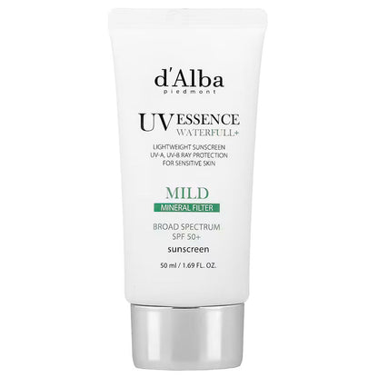 d'alba Piedmont Italian White Truffle Waterfull Mild Sunscreen
