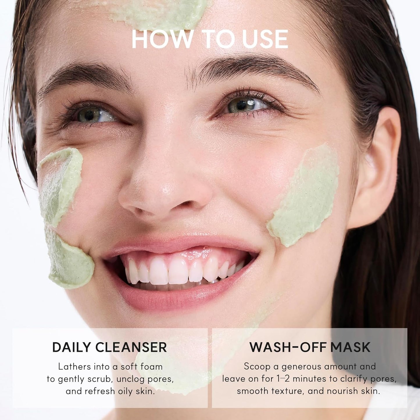 Arencia Green Rice Mochi Face Cleanser 120g