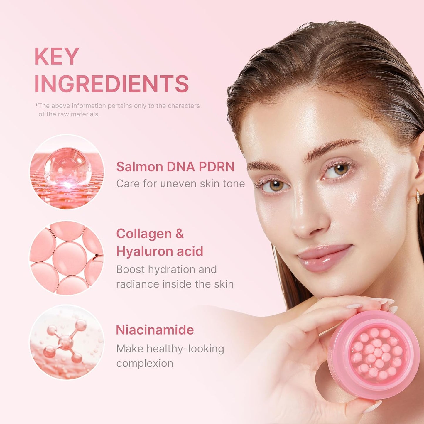medicube Salmon DNA PDRN Pink Collagen Capsule Cream, Face Moisturizer