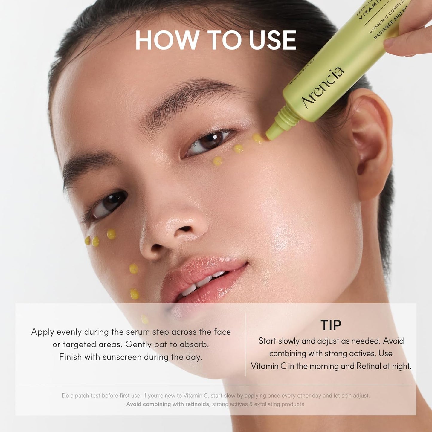Arencia Vitamin C Booster Shot Serum with Glutathione, Niacinamide and Vitamin E