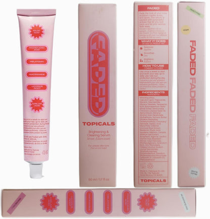 TOPICALS FADED Serum Vegan, Gluten-Free and Cruelty-Free