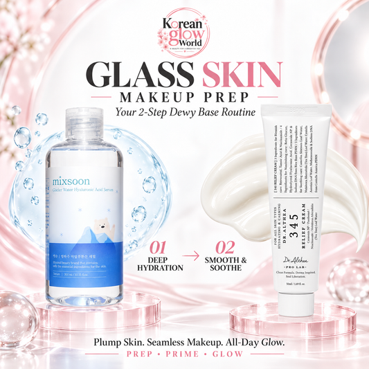 Glass Skin Makeup Prep Bundle
