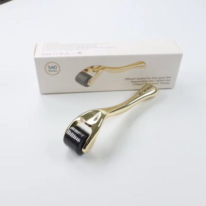 Derma Roller 1mm Microneedling Roller 540 Titanium For Women and Men